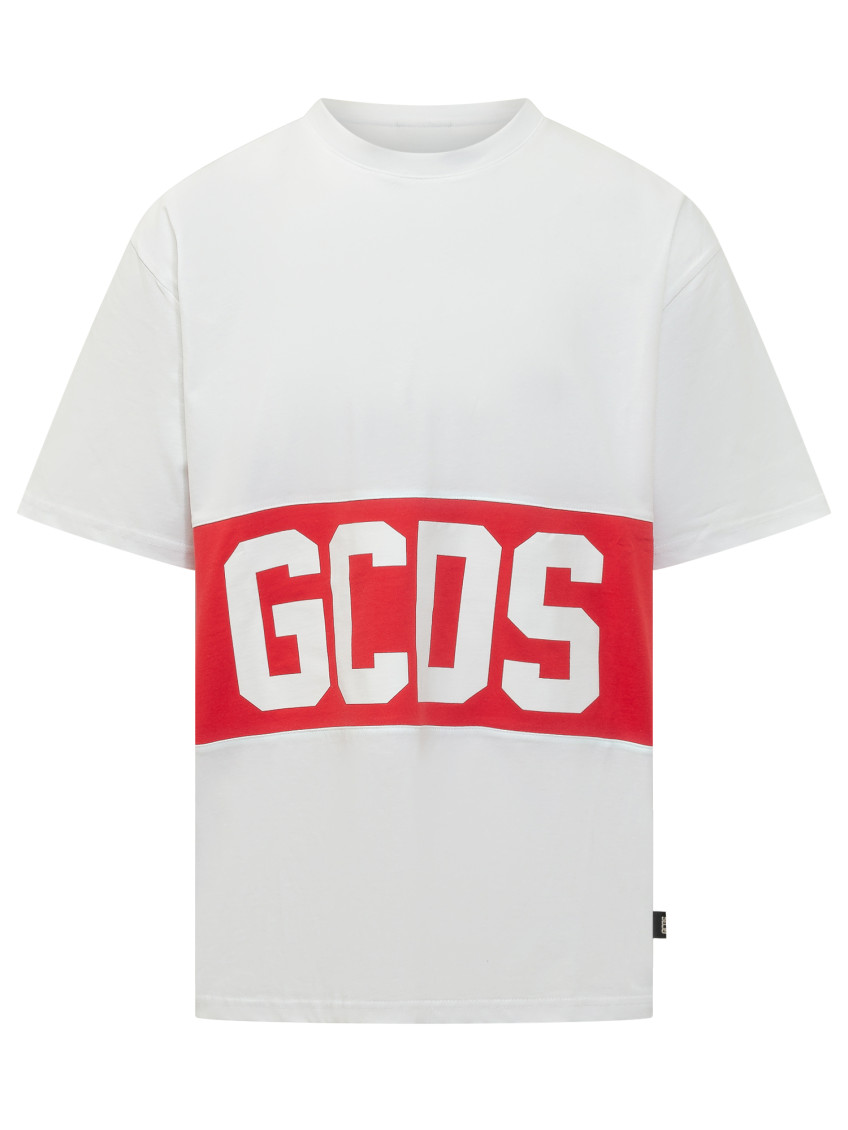 Regular T-shirt With Logo Band