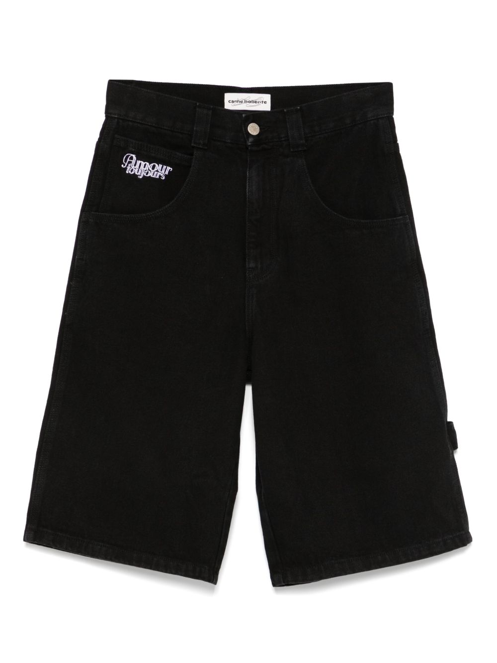 CARNE BOLLENTE Cupid's Cheeks shorts - Black