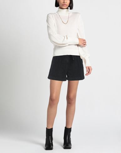 Woman Shorts & Bermuda Shorts Black Size 6 Cotton