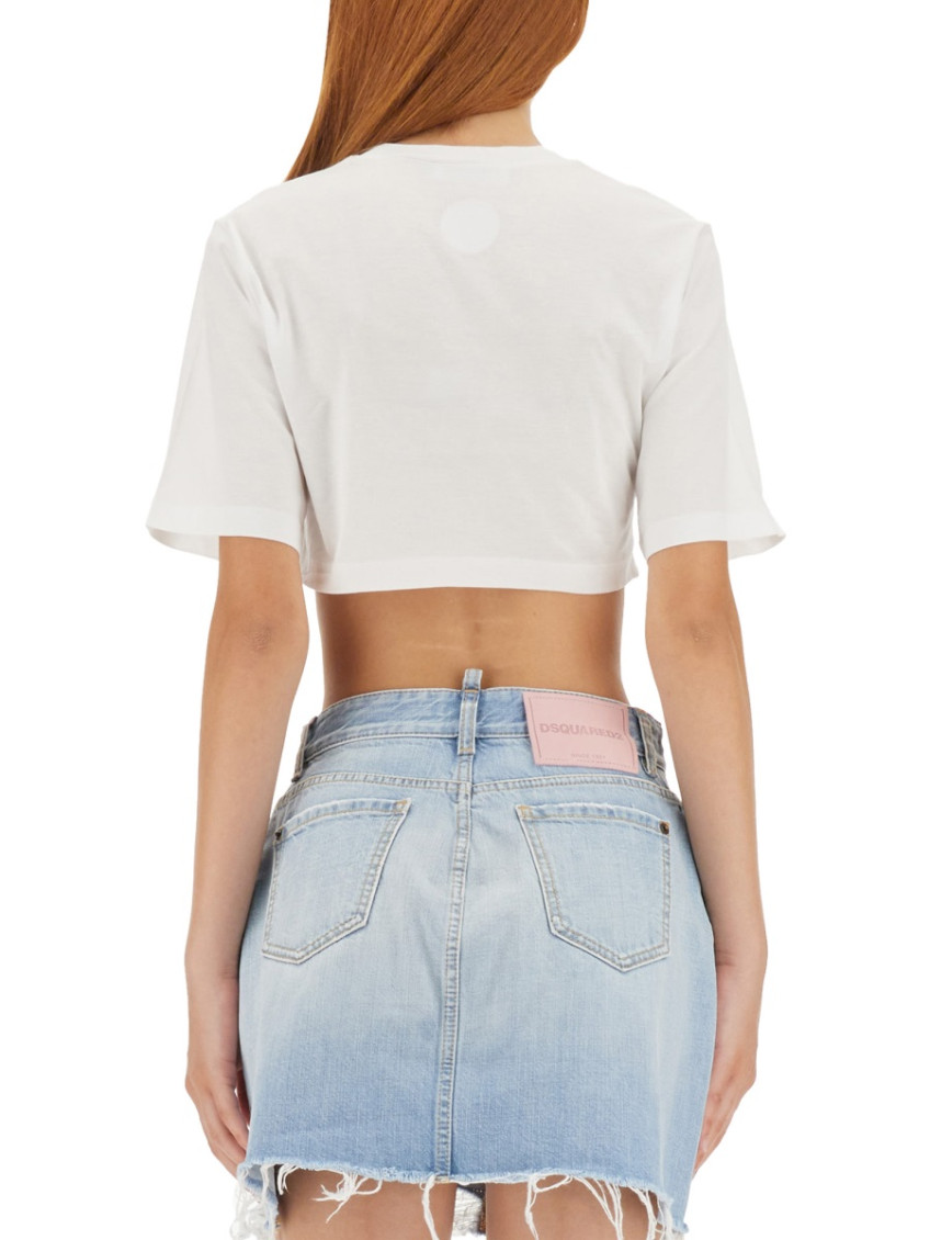 Cropped Fit T-shirt