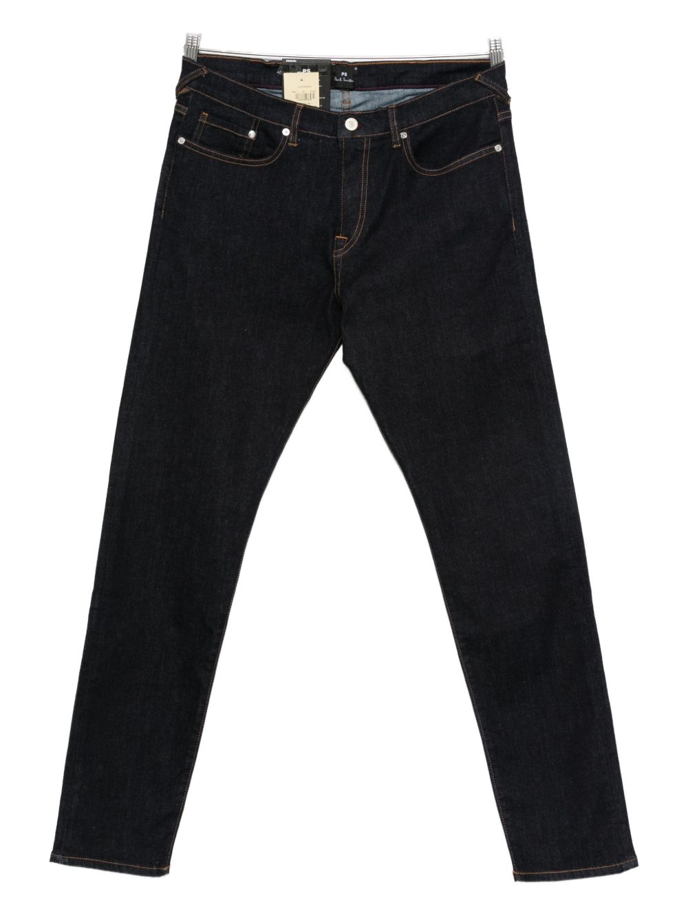 Logo-patch jeans - Blue