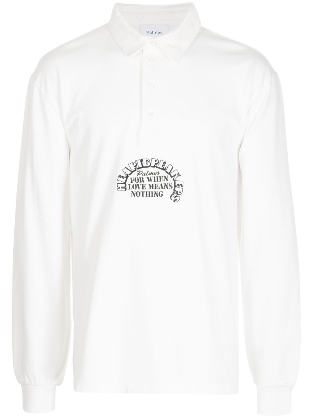 Heartbreakers Rugby organic cotton polo shirt - White