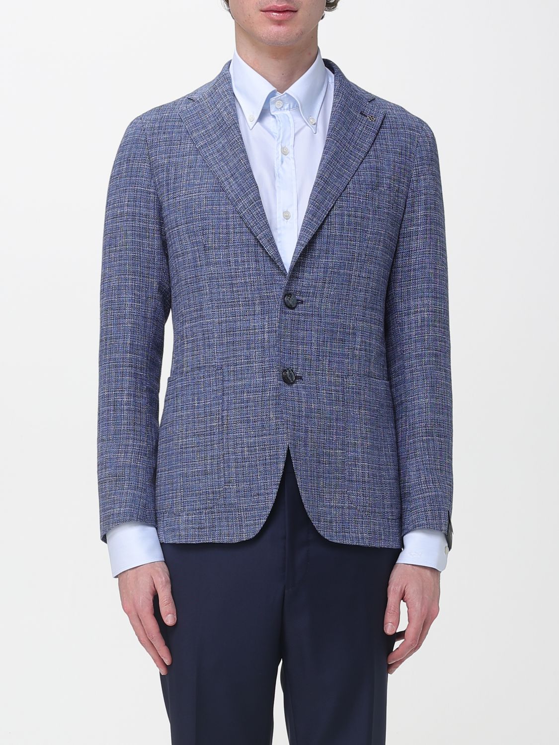Montecarlo single-breasted blazer - Blue