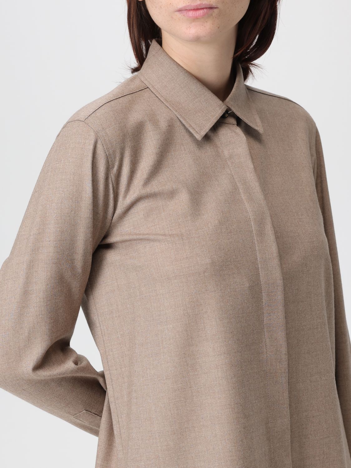 Shirt Woman color Dove Grey