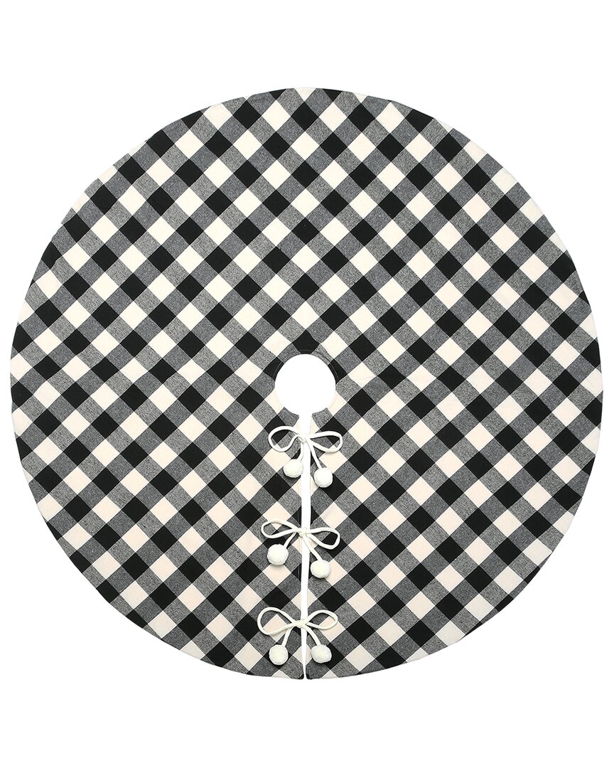National Tree Company 52in General Store Collection Plaid Tree Skirt