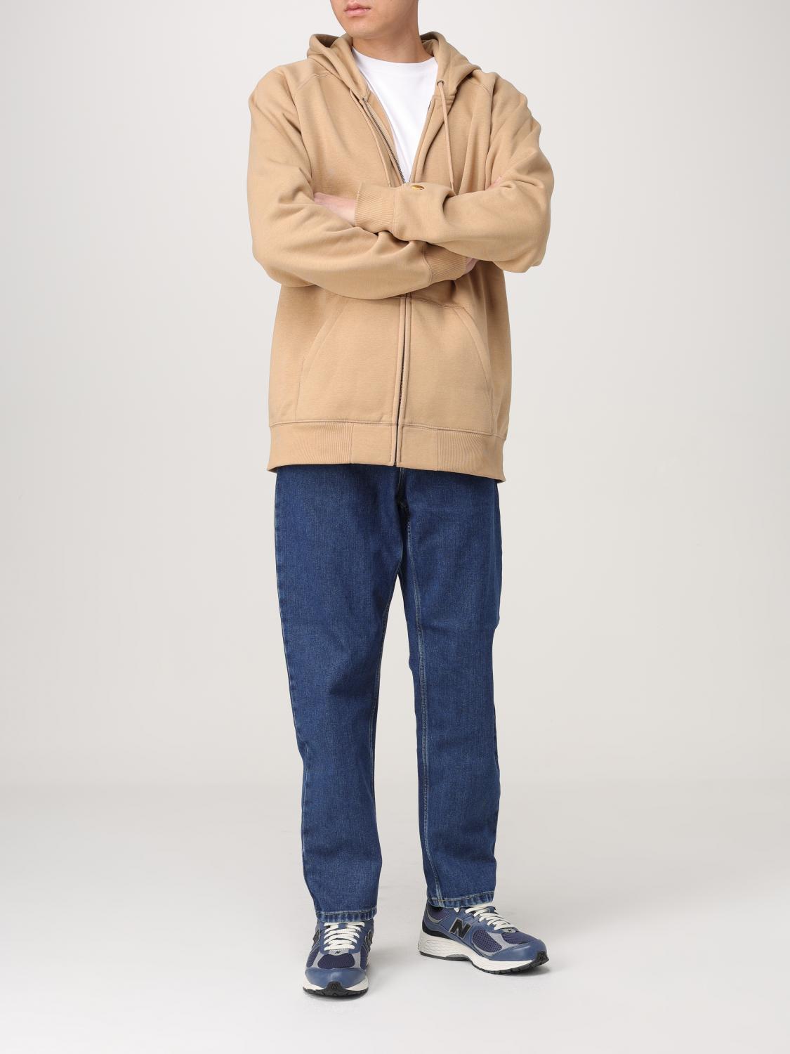 Sweatshirt Men color Brown