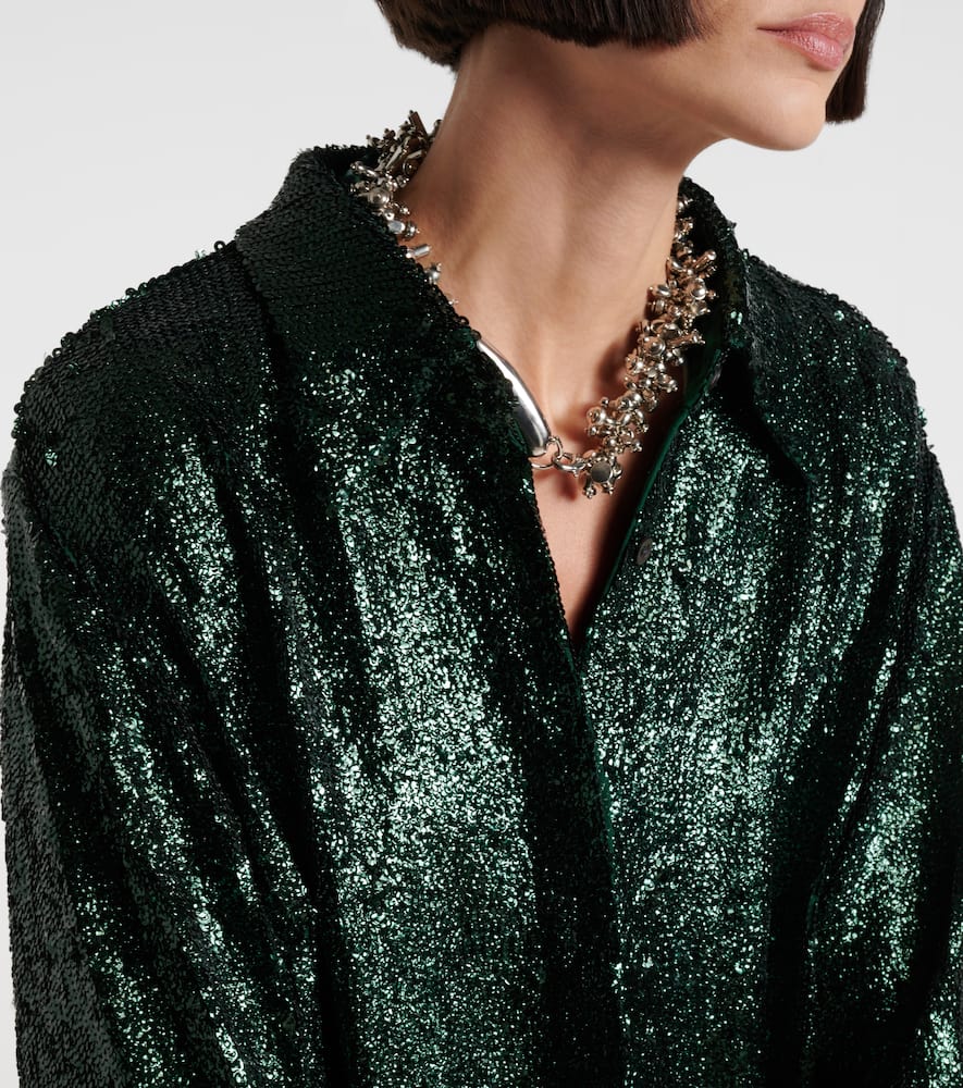 Sequined shirt