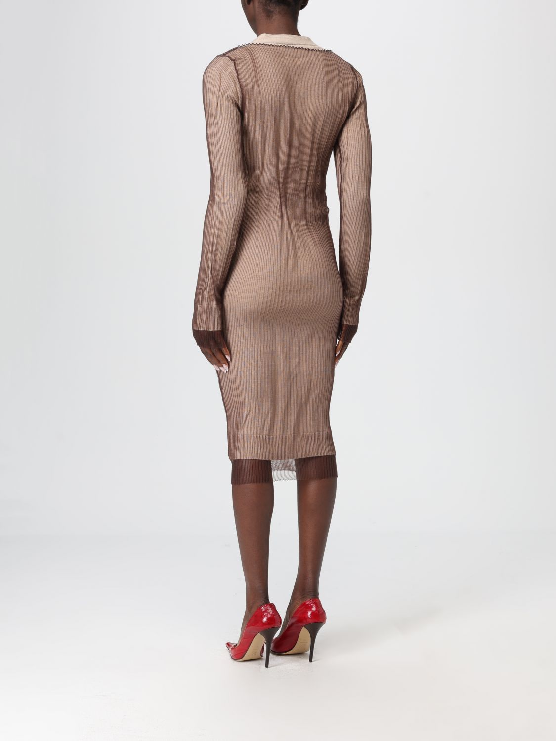 Dress Woman color Beige