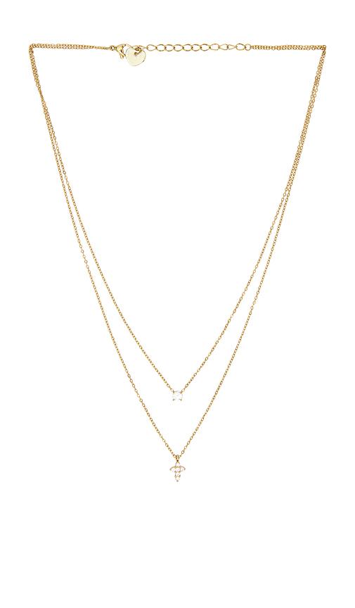 BRACHA Grace Necklace in Metallic Gold