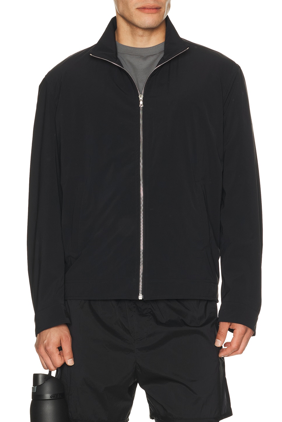 True Tribe Mercury Jacket in Noirsilk - Black. M also in L, S, XL/1X, XXL/2X