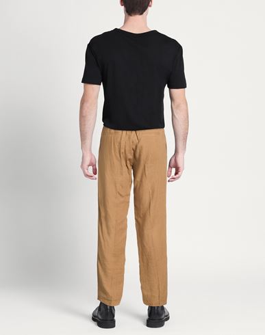 Man Pants Camel Size 26 Linen