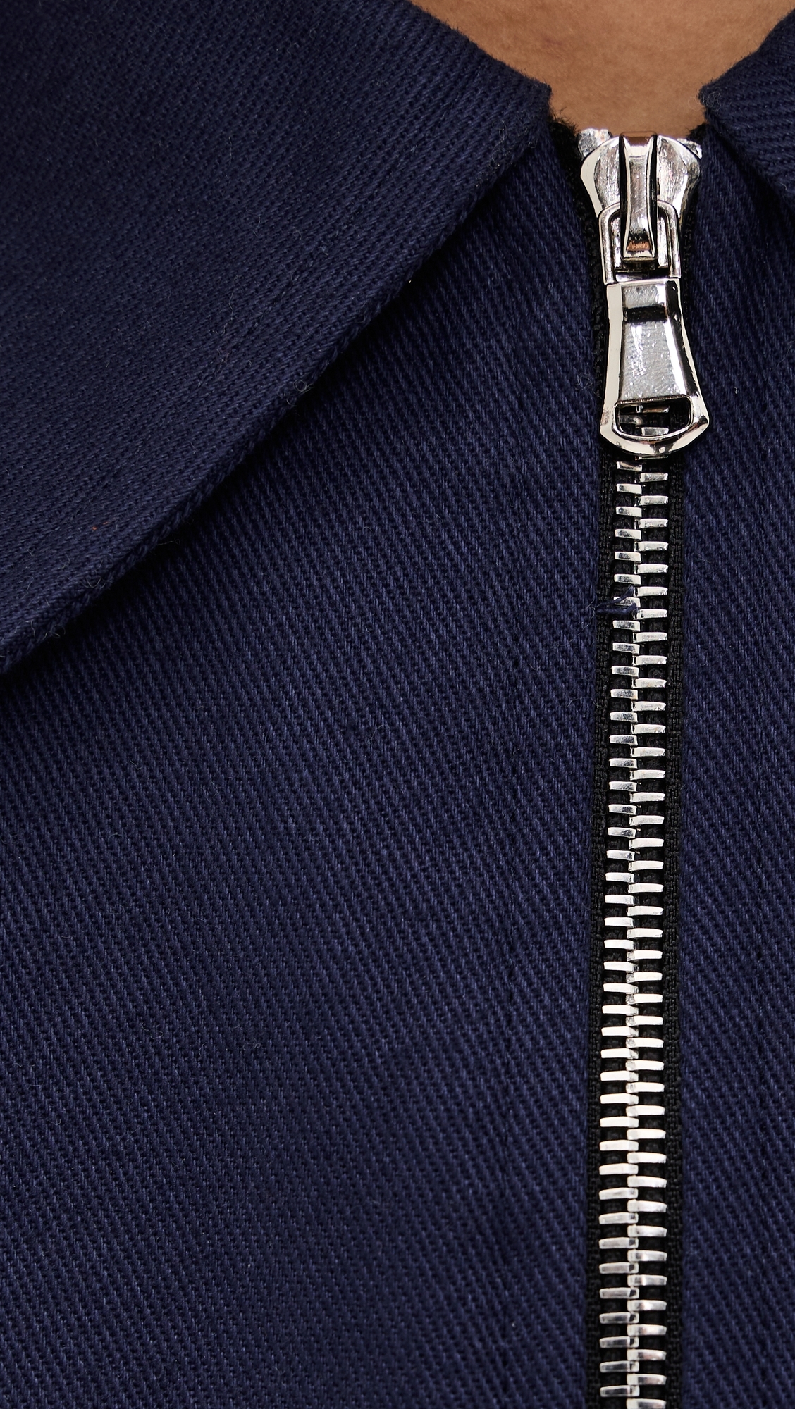 Cropped Jacket Navy