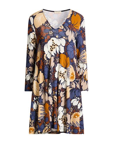 Woman Mini dress Purple Size 2 Viscose, Elastane