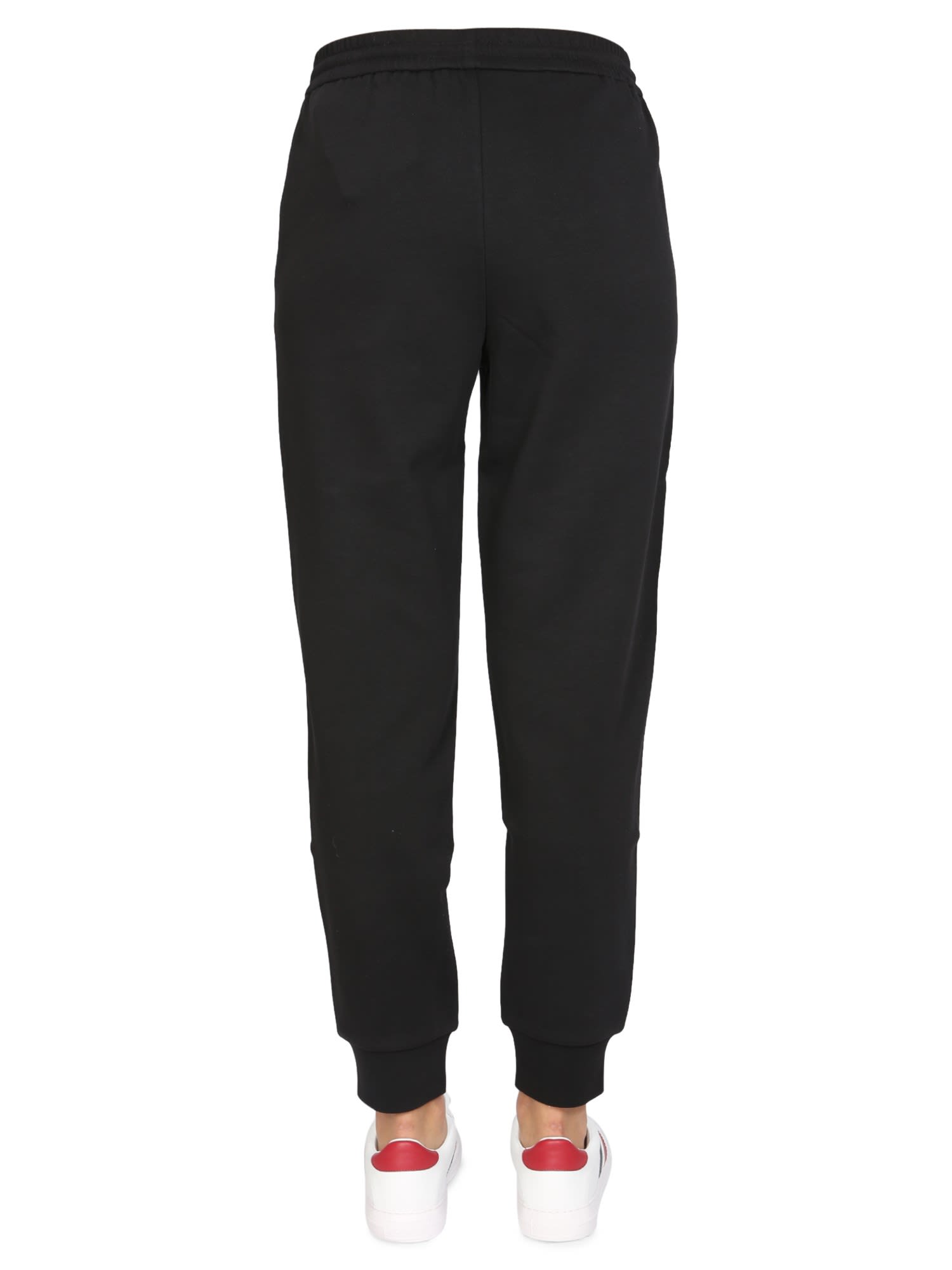 Jogging Pants With Logo Patch