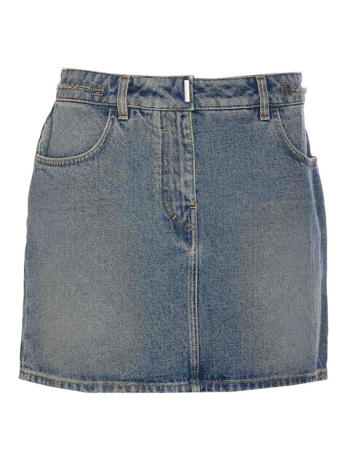 Mini Denim Skirt