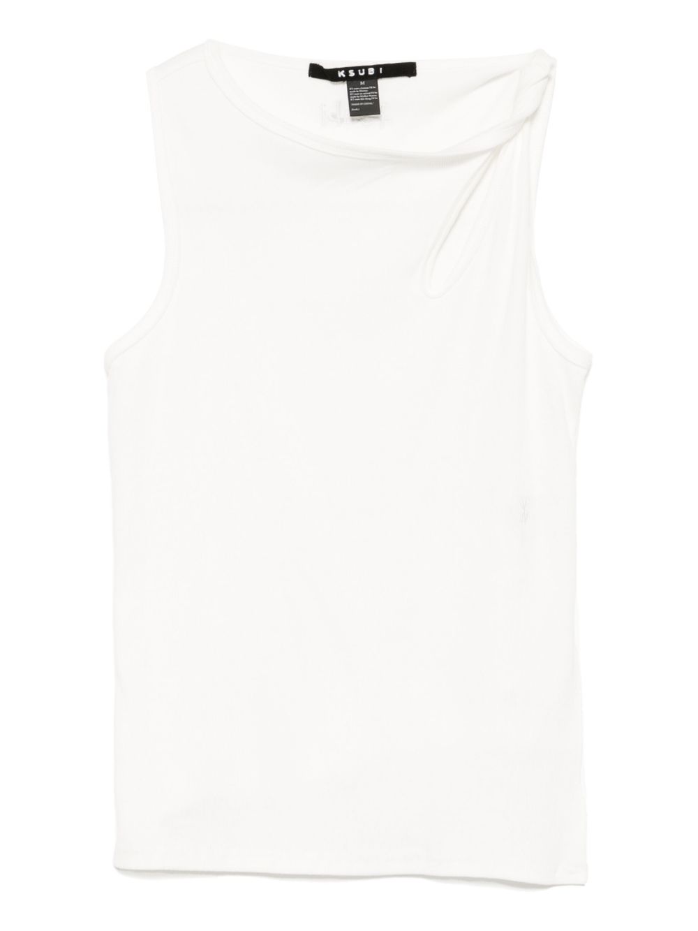 Twisted tank top - White