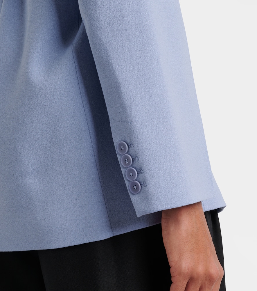 Victor wool crêpe jacket