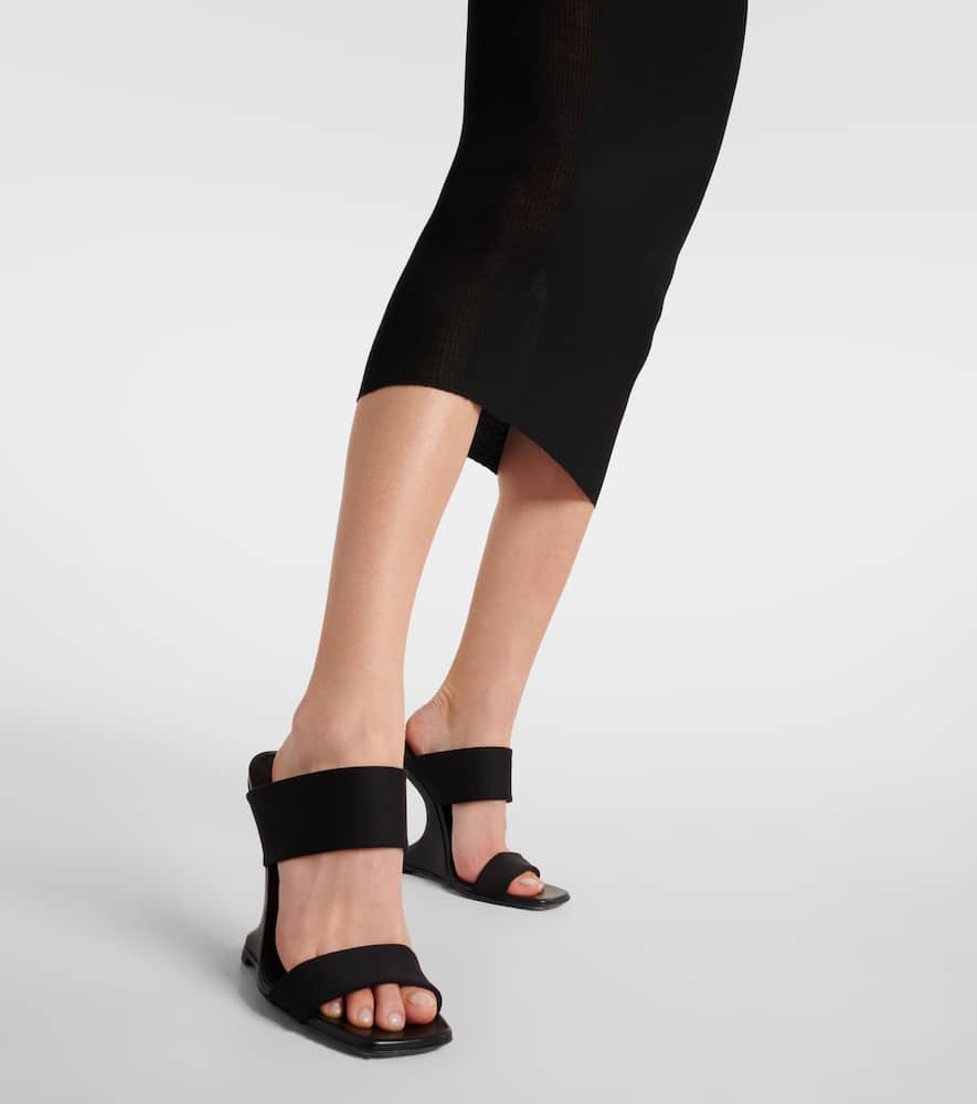 Jersey midi dress