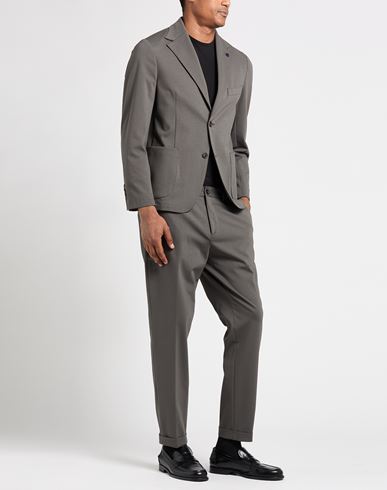 Man Suit Charcoal Size 42 Cotton, Polyamide, Elastane