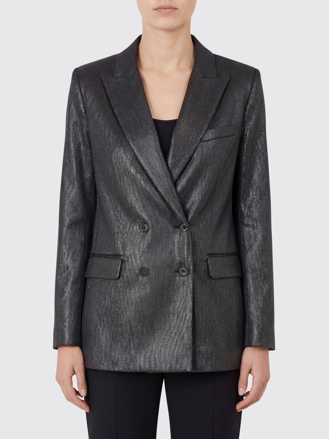 Jacket Woman color Black