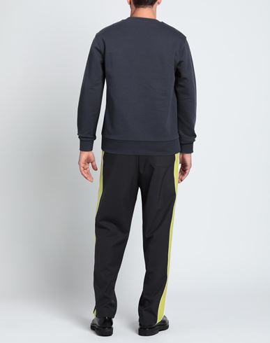Man Sweatshirt Charcoal Size L Cotton