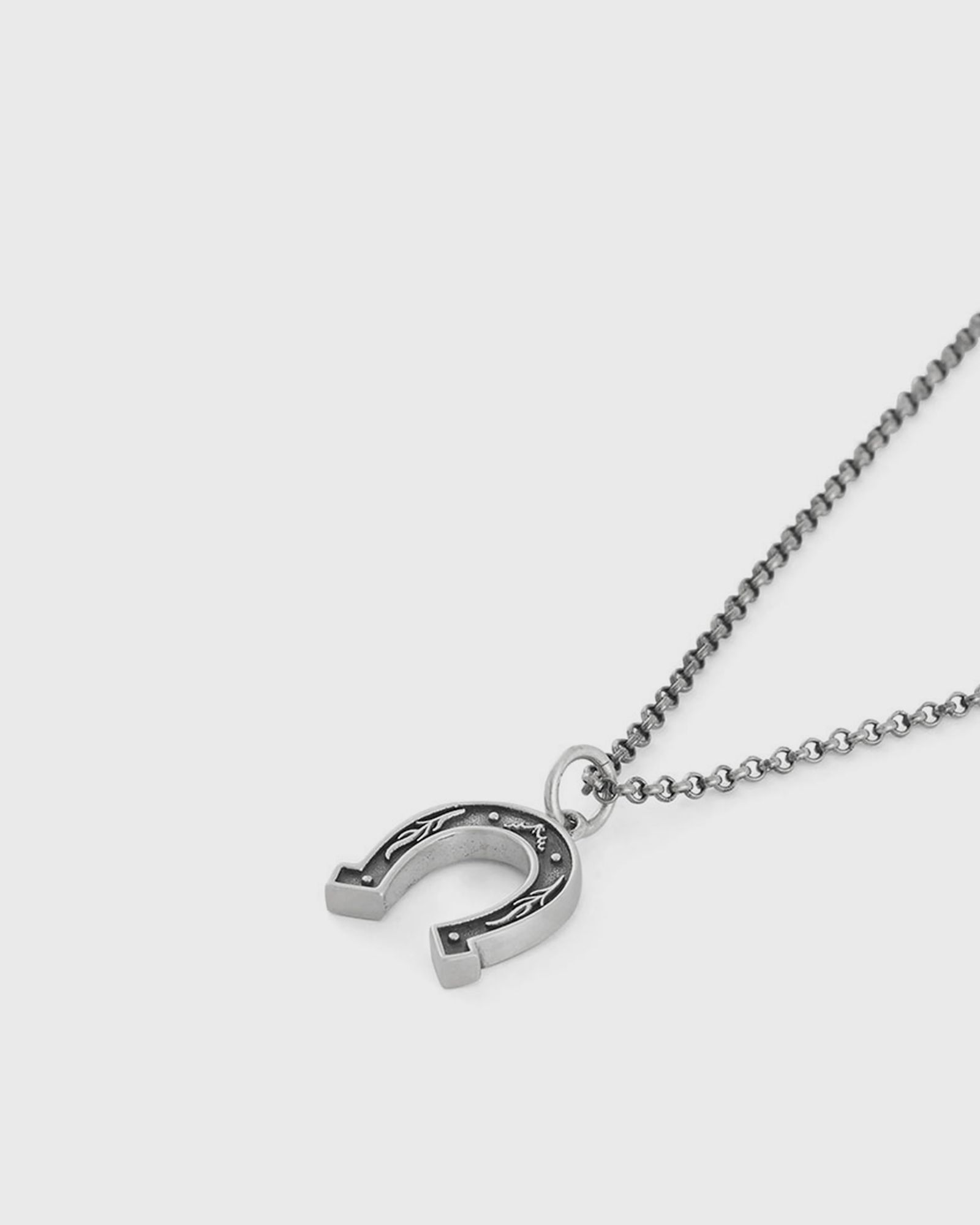 Silver Ranch Necklace silver male Jewellery now available at BSTN