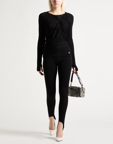 Woman Sweater Black Size 6 Viscose, Polyamide, Elastane