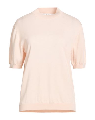 Woman Sweater Light pink Size L Merino Wool