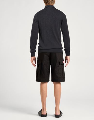 Man Sweater Charcoal Size 38 Merino Wool