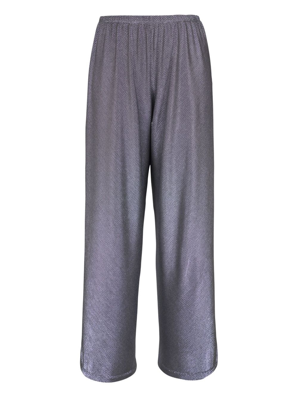 Peter Cohen lurex trousers - Silver