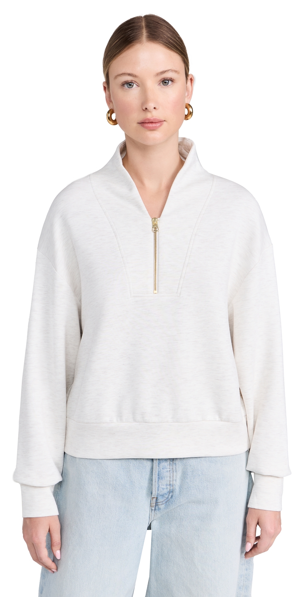 Davidson Sweatshirt Ivory Marl