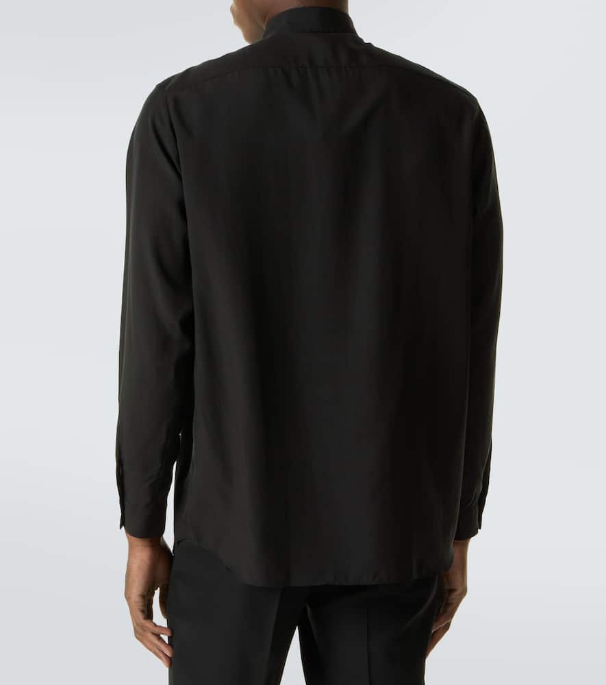 Tencel and linen shirt