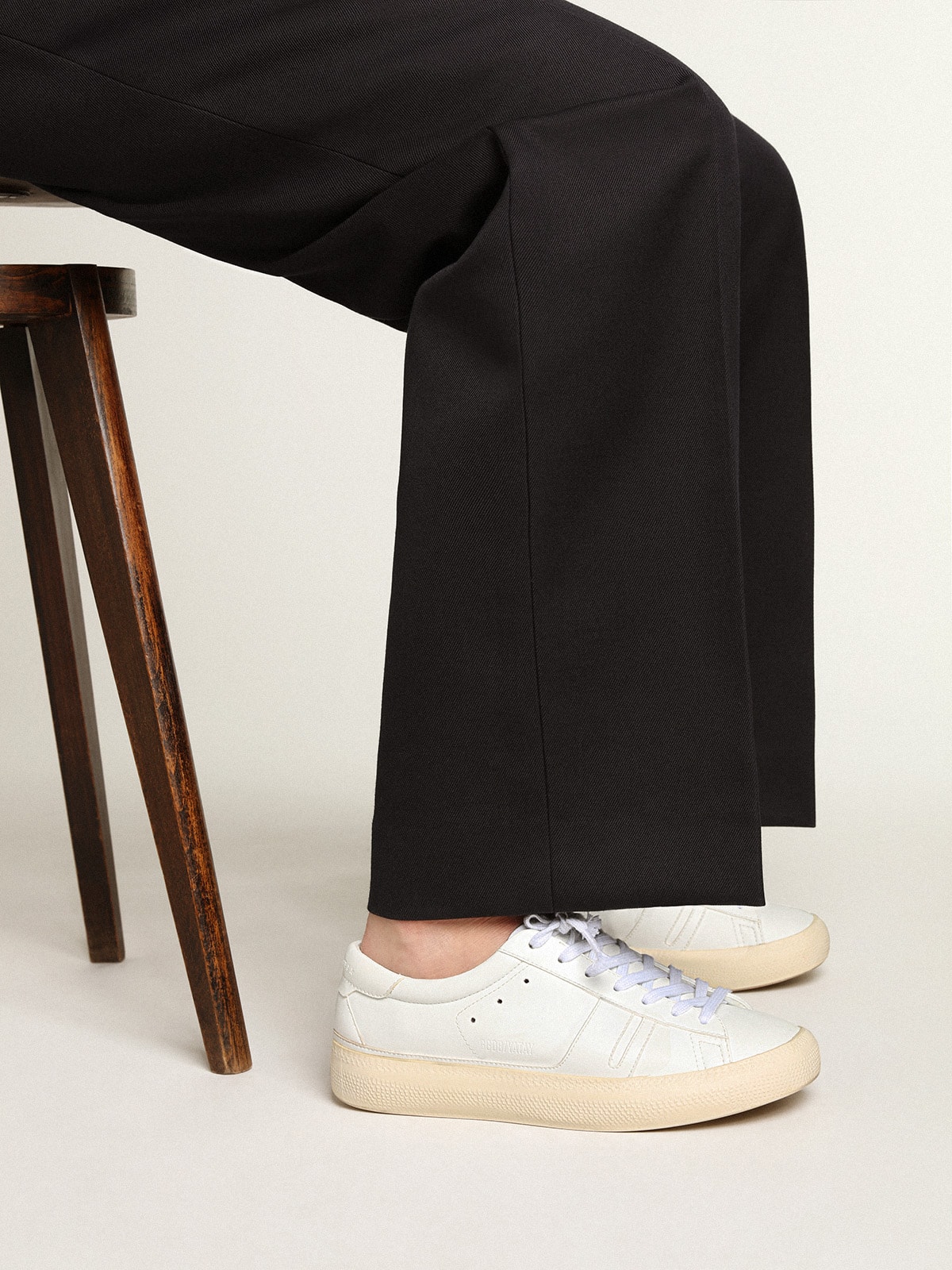Golden Goose - Yatay Model 1b Sustainable Sneakers With White Bio-based Upper And White Y
