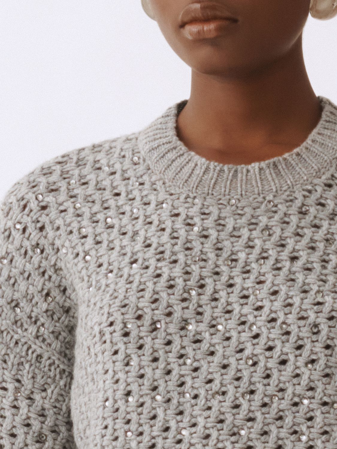 Sweater Woman color Grey