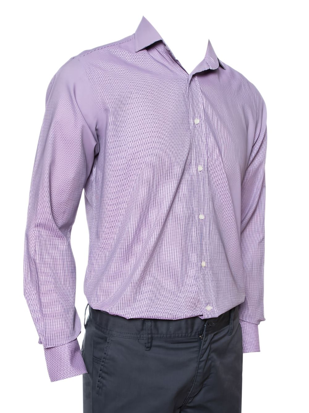 Houndstooth shirt - Purple