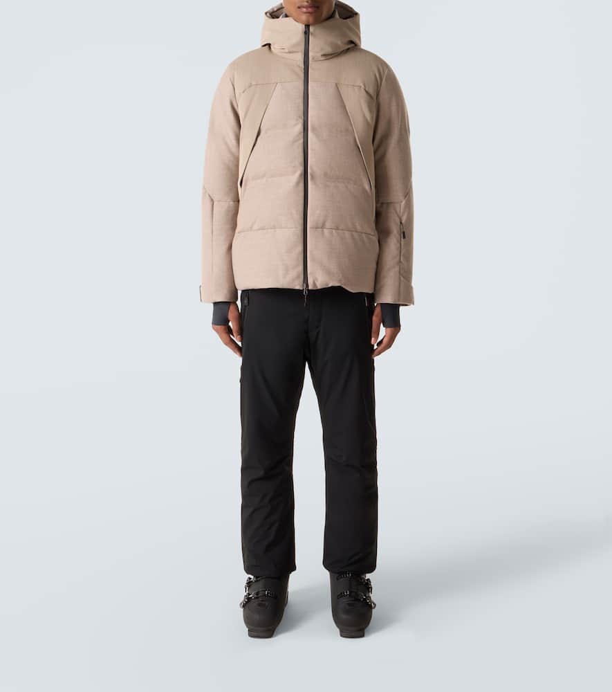 Nordend wool-blend down jacket