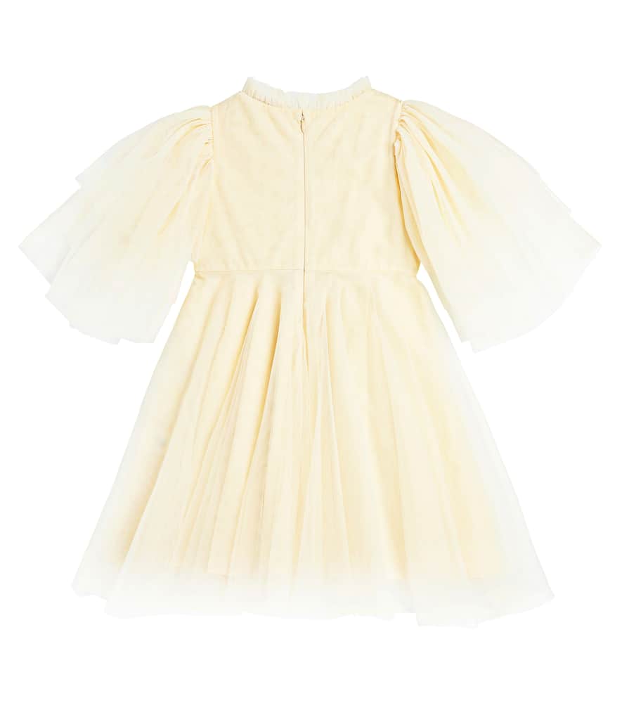 Tutu Du Monde Gilded Floral embellished tulle dress