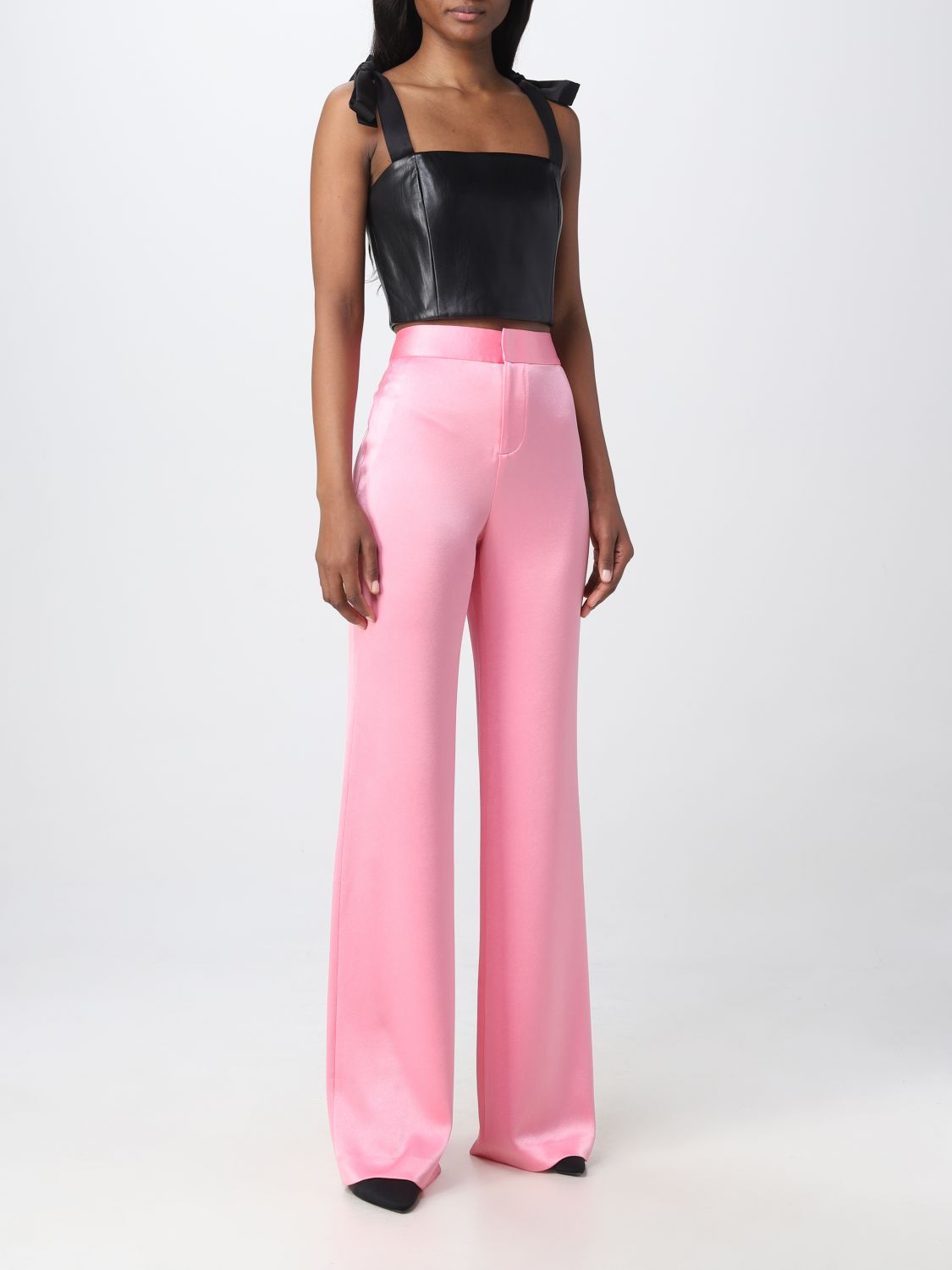 Pants Woman color Red