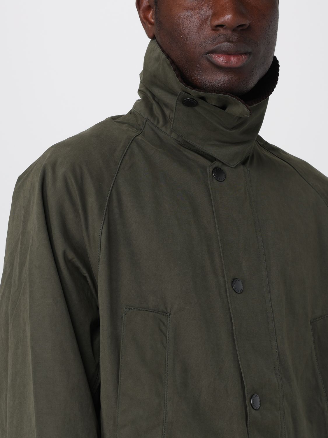 Coat Men color Sage