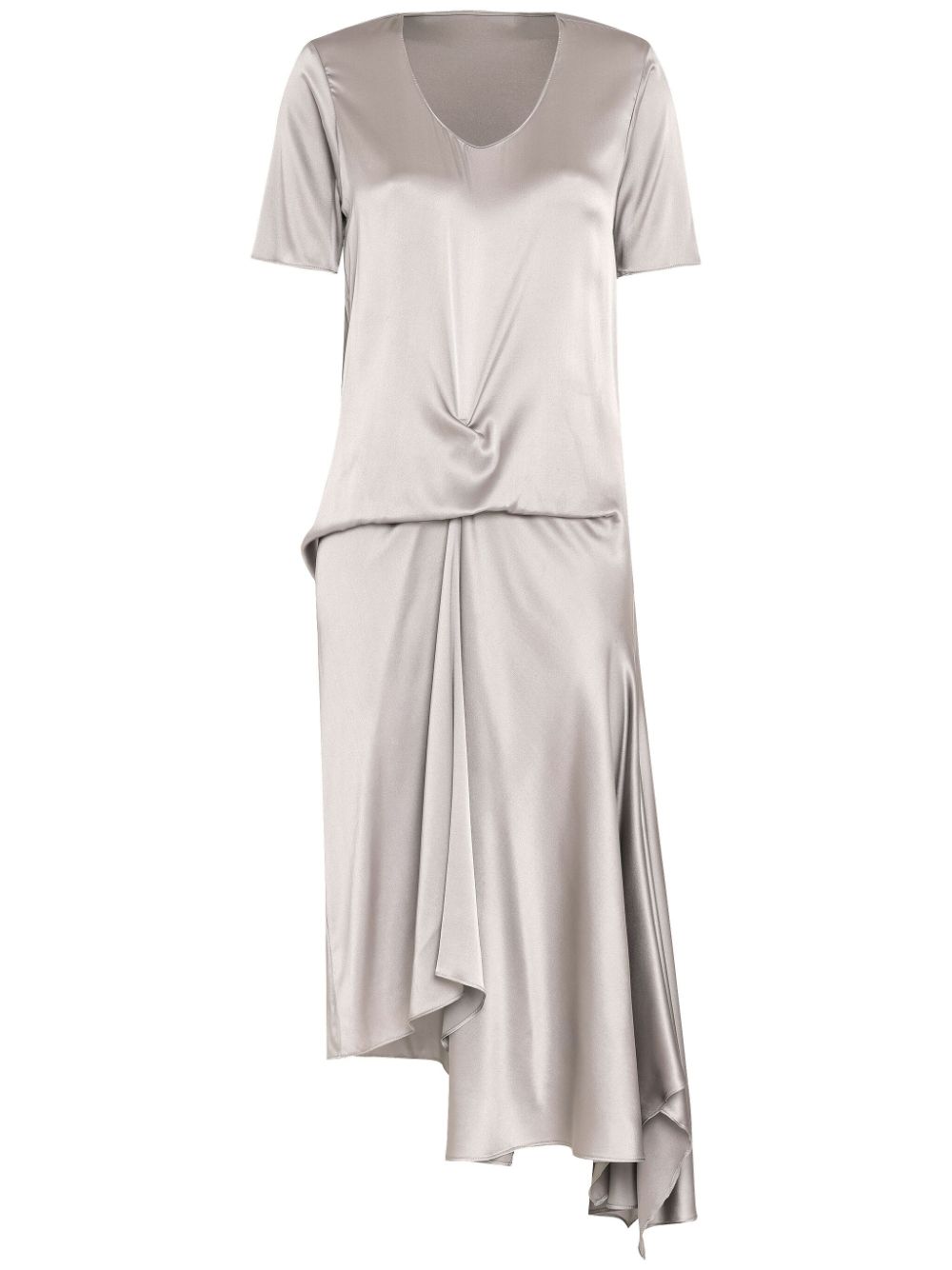 Satin dress - Grey