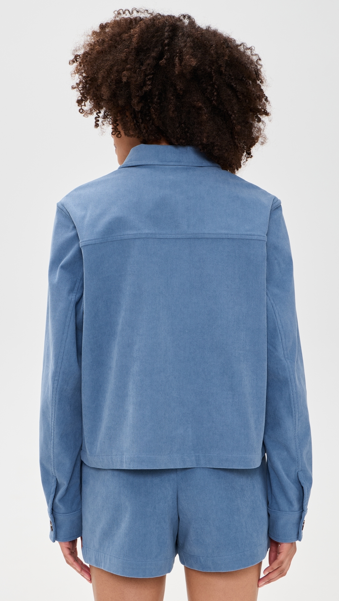Carlotta Corduroy Jacket Bijou Blue