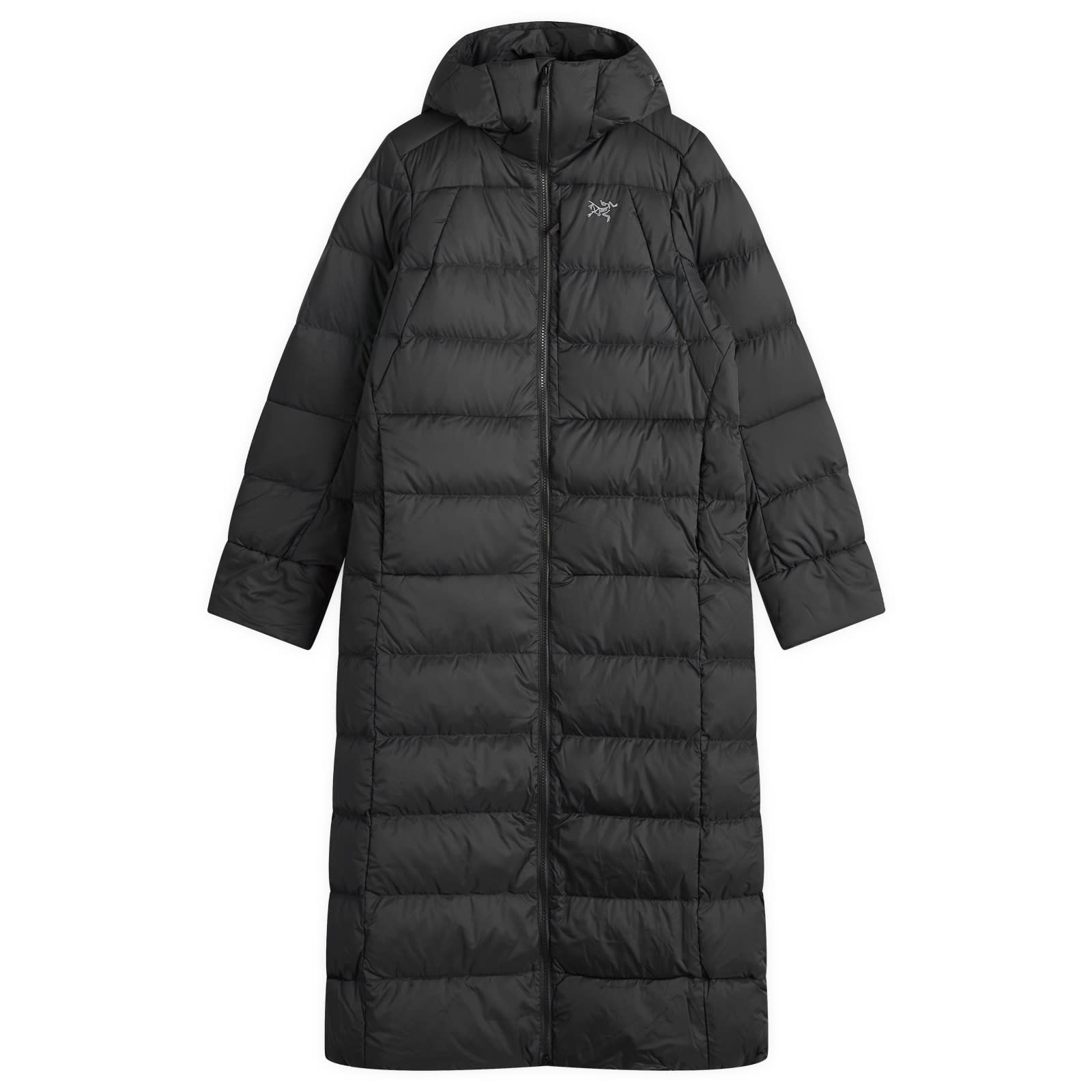 Women's Thorium Long Parka Jacket in Black