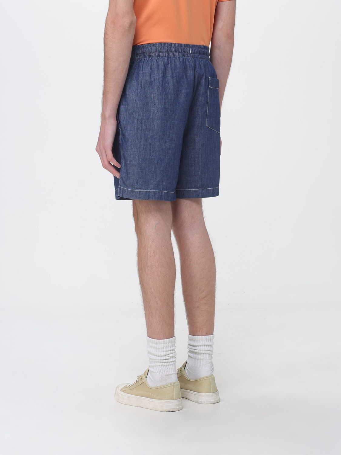 Shorts Men color Denim