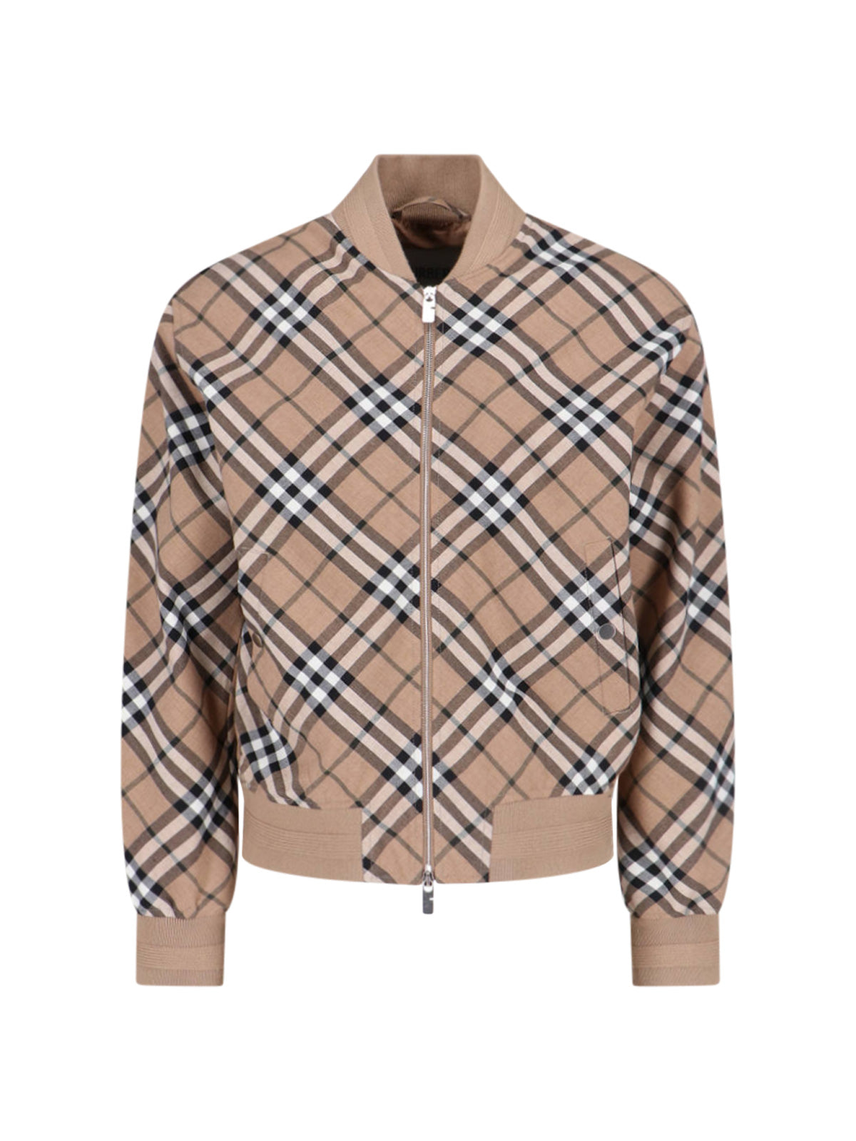 Light and Natural Wool-Blend Jacket