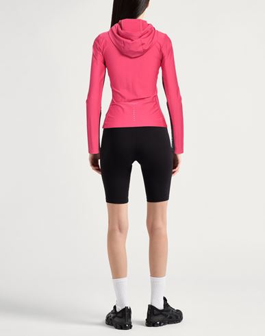 Woman Sweatshirt Magenta Size L Polyester, Elastane