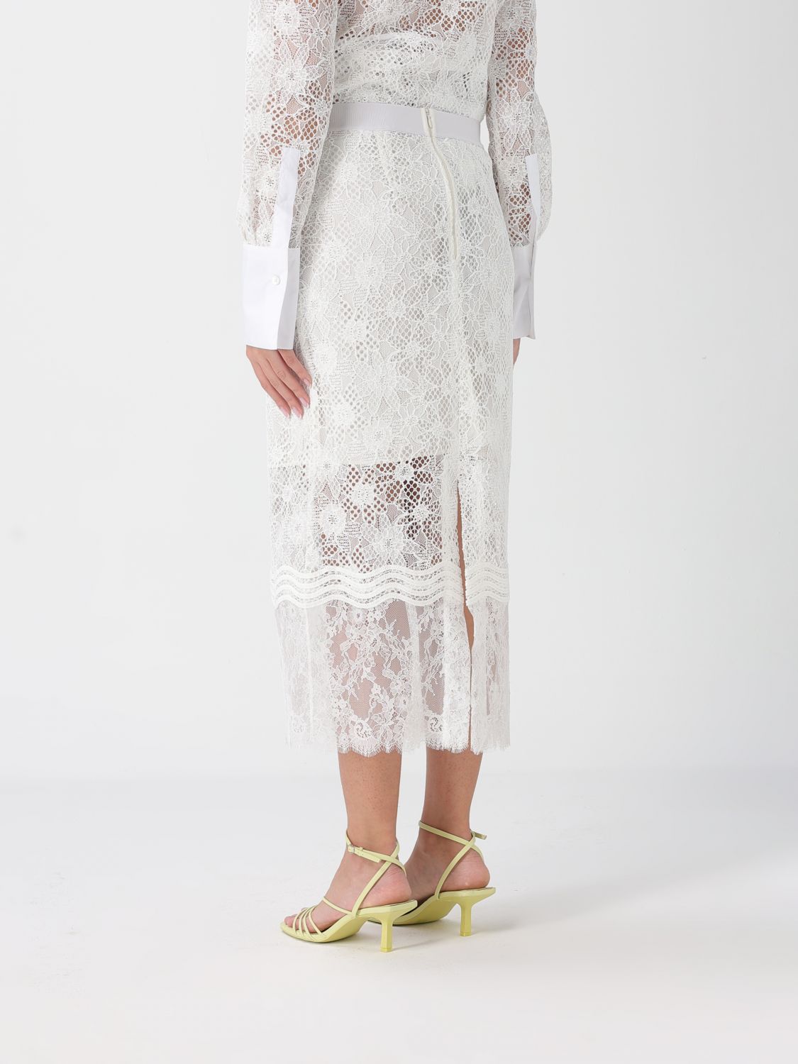 Skirt Woman color White