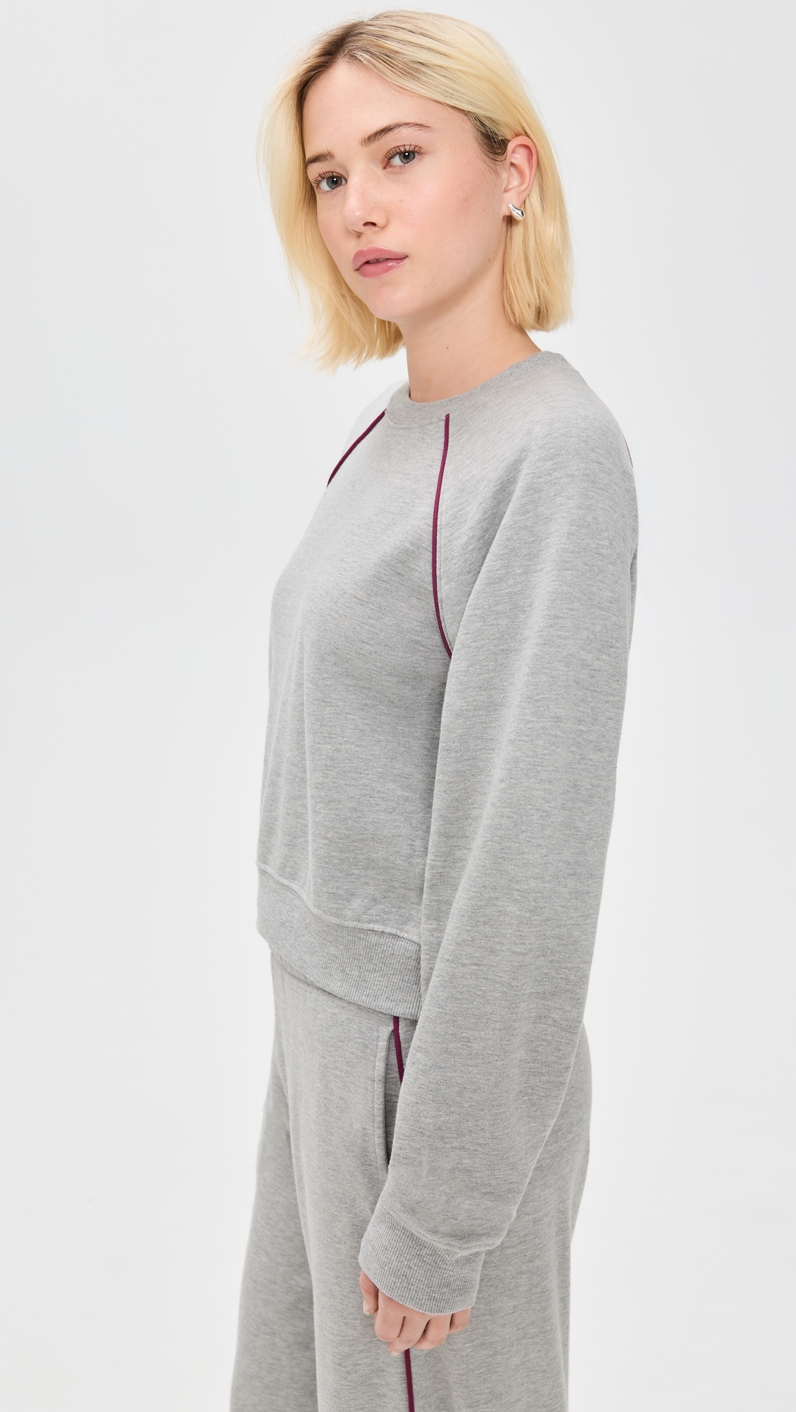 Nola Sweatshirt Denim/Ivory