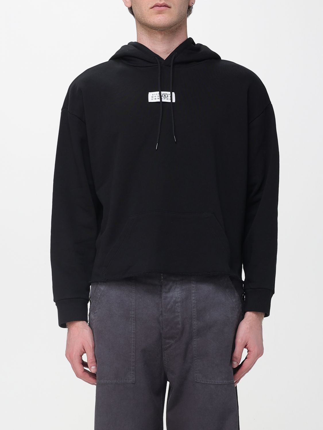 Sweatshirt Men color Black