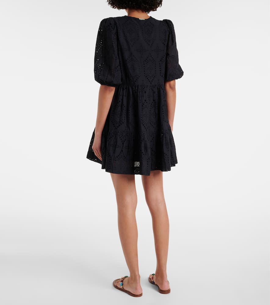 Saint-Tropez broderie anglaise minidress