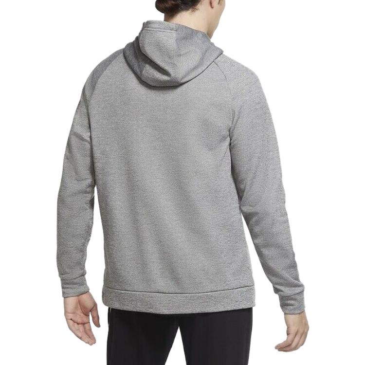 Therma Pullover Swoosh Training Hoodie 'Dark Grey Heather'